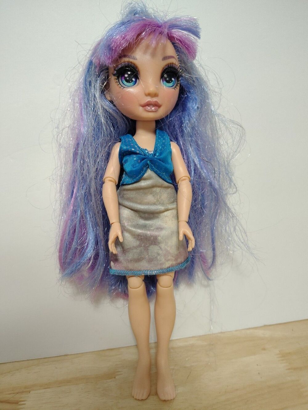 Rainbow High Violet Willow Fashion Doll With Dress Purple Hair Blue Eyes